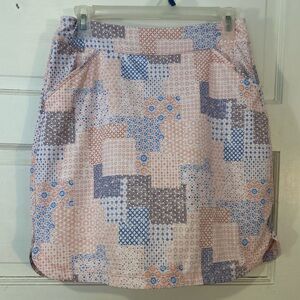 Peter Millar Patchwork Golf Skirt – UPF 50+ Performance Stretch (Size S)